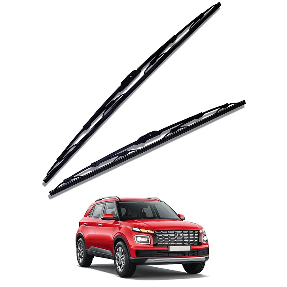 Front Windscreen Replacement Wiper Blades (24'/18') Compatible With Hyundai Venue 2022