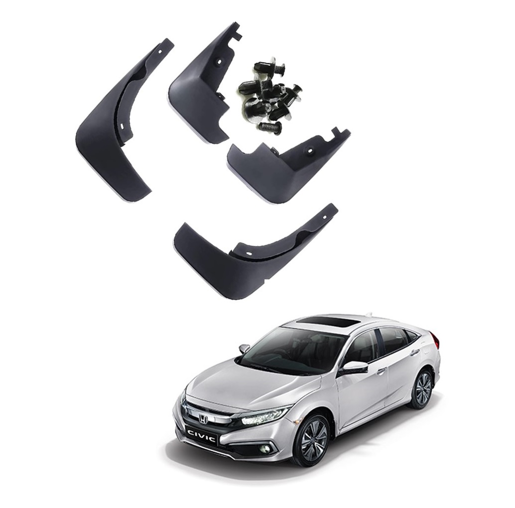 Car Mud Flap/Guard Compatible With Honda Civic  (2019)