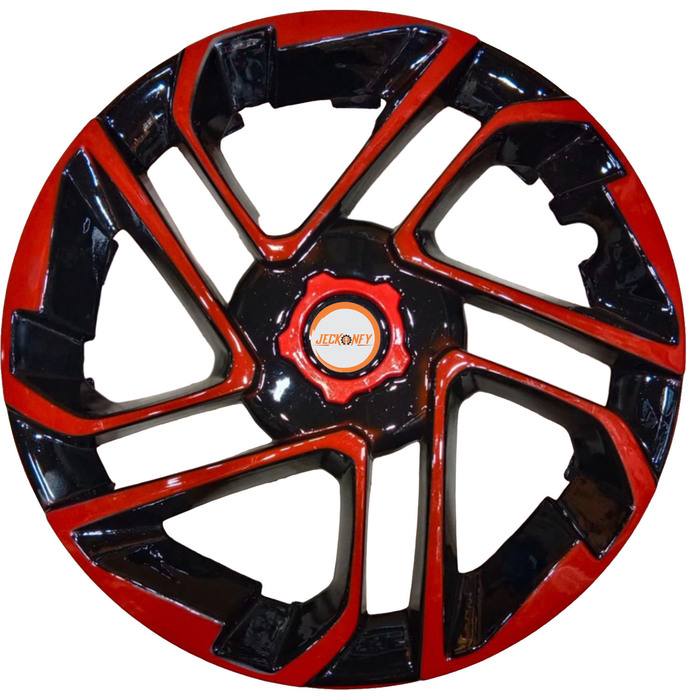 Car Wheel Cover Universal Antique Red and Black Color Design Available 14'' 15'' inches Size Compatible With - R14 INCH Wheel Size