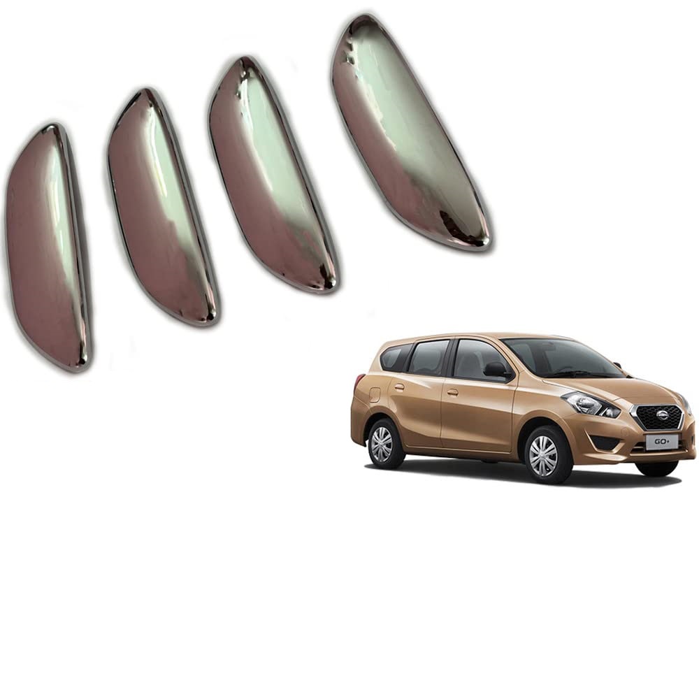 Door Handle Chrome Cover Compatible With Datsun Go Plus