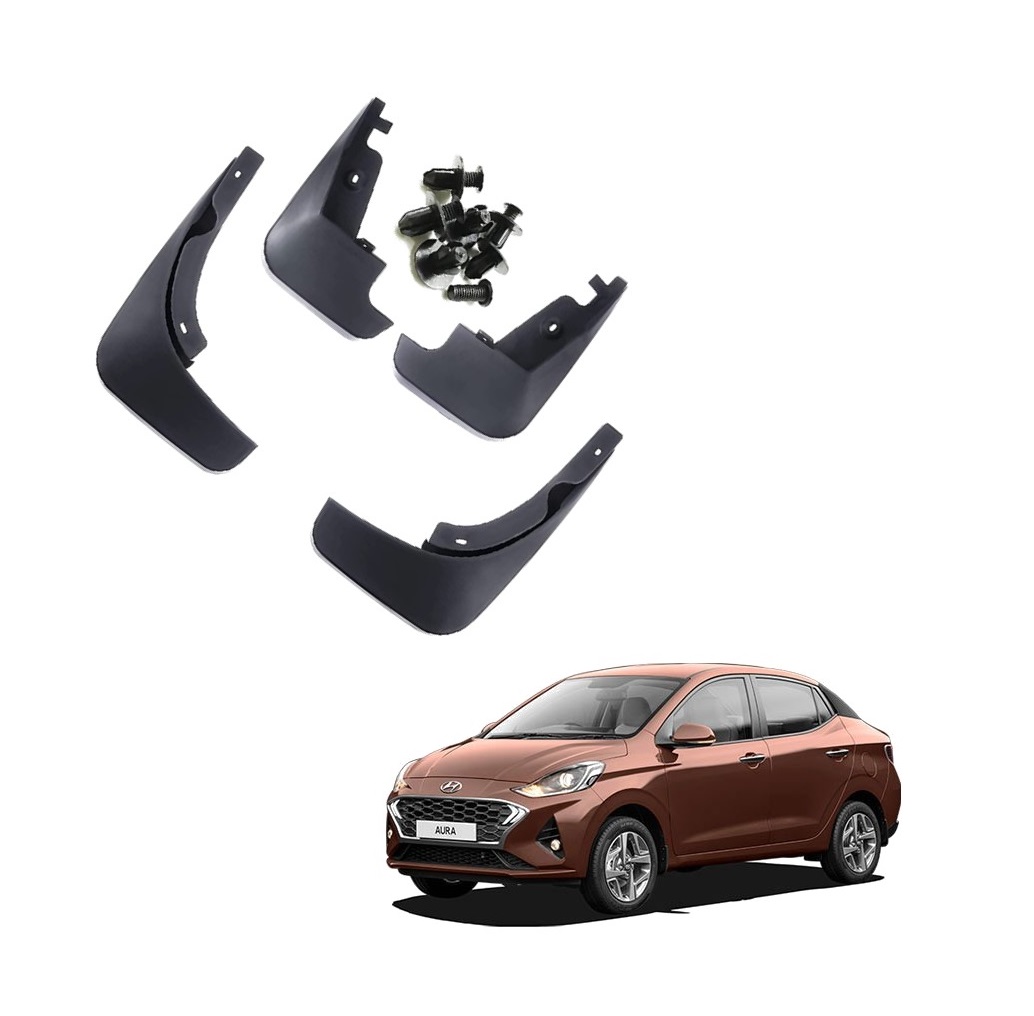 Car Mud Flap/Guard Compatible With Hyundai Aura