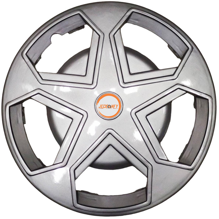 Car Wheel Cover Universal Ater Silver Color Design Available 12'' 13'' 14'' 15'' inches Size Compatible With - R12 INCH Wheel Size