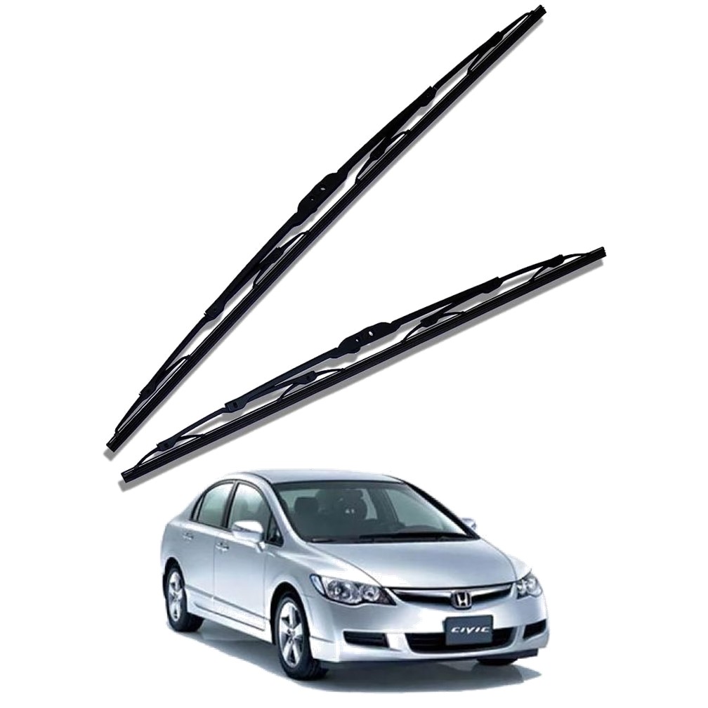 Front Windscreen Replacement Wiper Blades (26'/23') Compatible With Honda CIVIC OLD