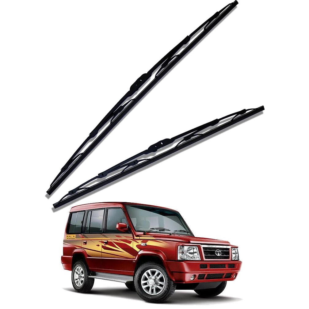 Front Windscreen Replacement Wiper Blades (20'/20') Compatible With TATA SUMO GOLD