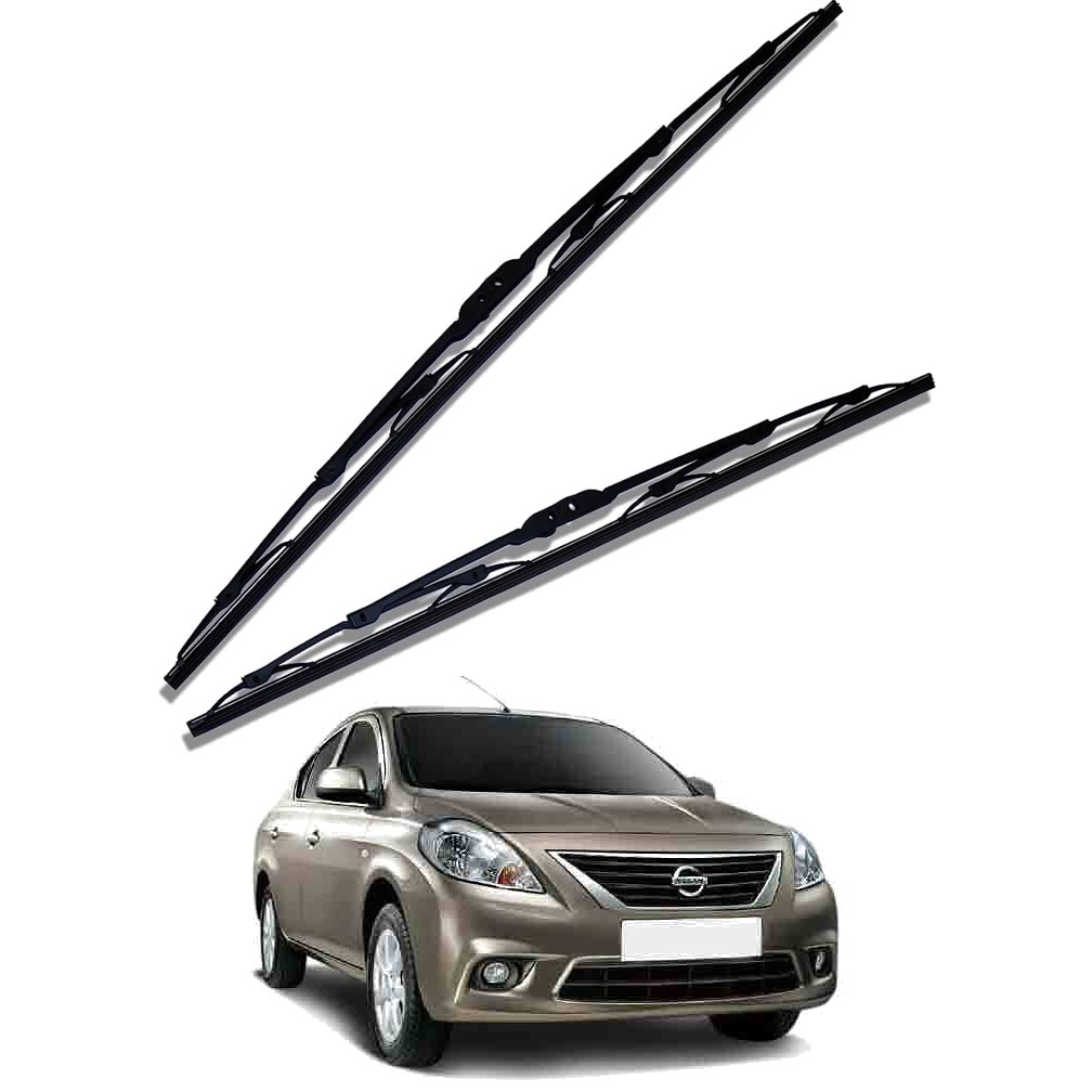 Front Windscreen Replacement Wiper Blades (21'/14') Compatible With Nissan sunny 2011-2014