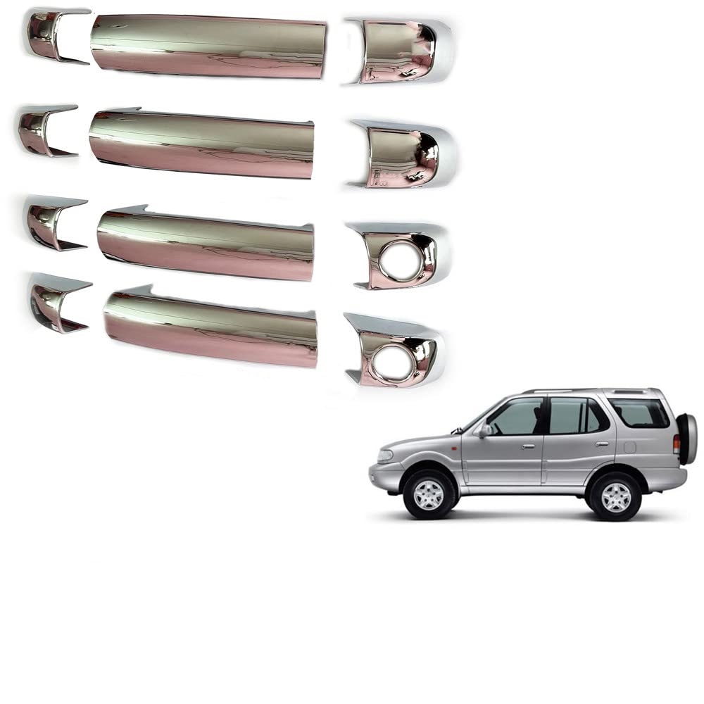 Door Handle Chrome Cover Compatible With Tata Safari old