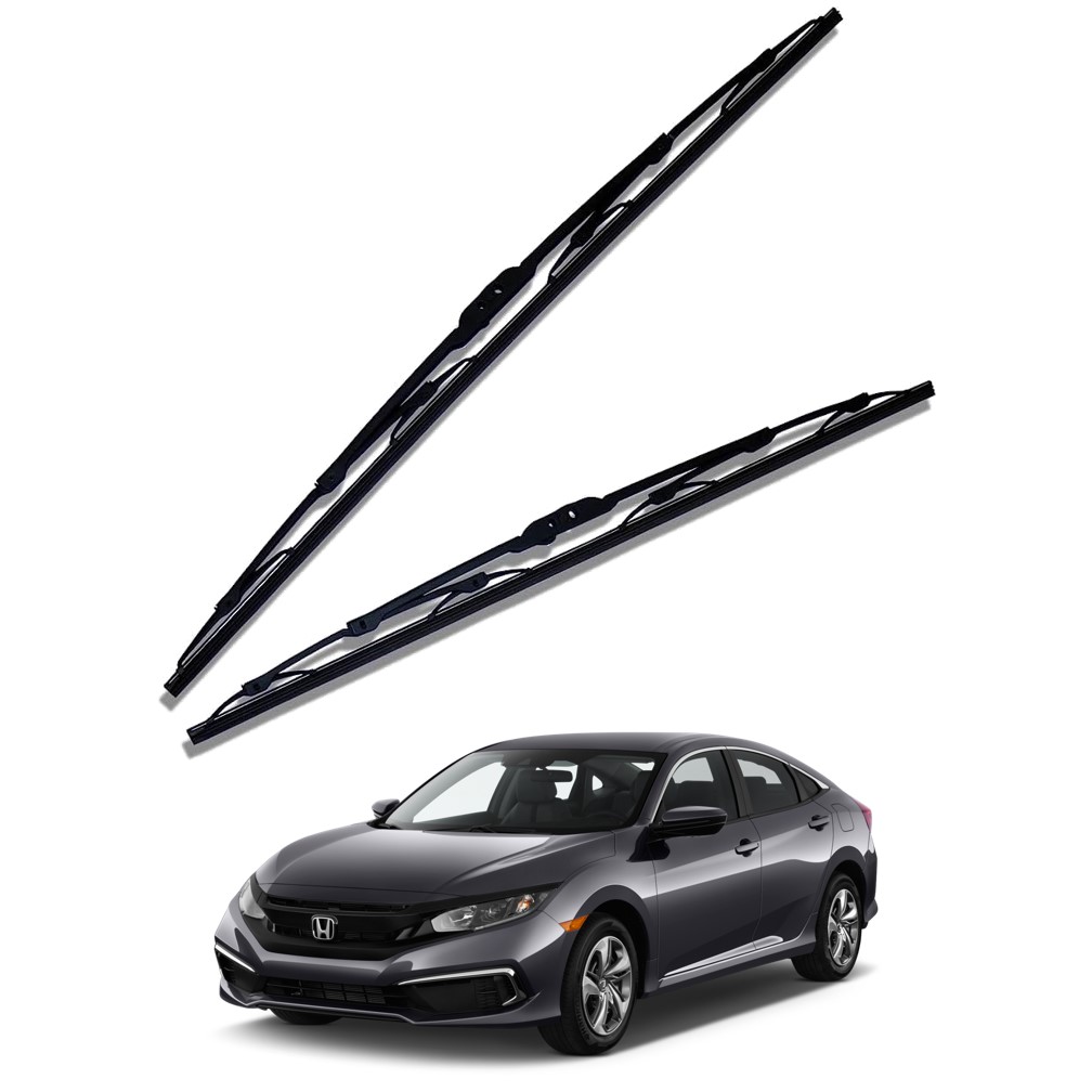 Front Windscreen Replacement Wiper Blades (26'/23') Compatible With Honda CIVIC 2019