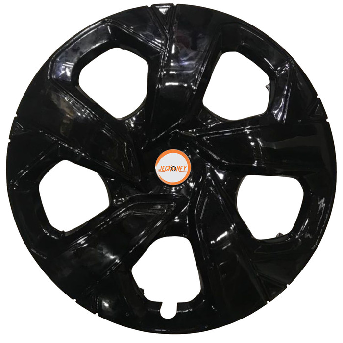 Car Wheel Cover Universal Punch Black Color Design Available 15'' inches Size Compatible With - R15 INCH Wheel Size