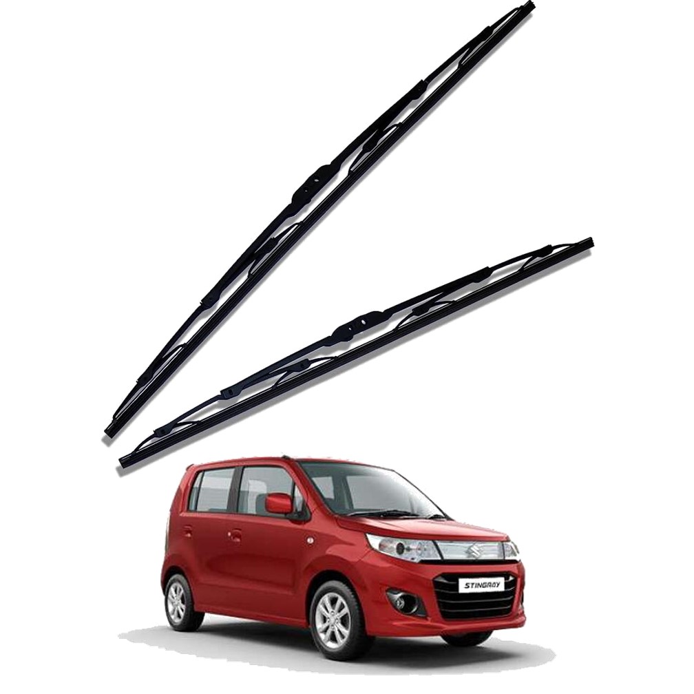 Front Windscreen Replacement Wiper Blades (20'/16') Compatible With Maruti Stingray 2013-2017