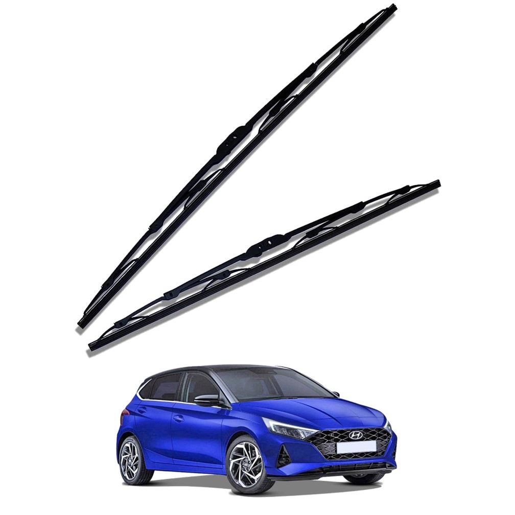 Front Windscreen Replacement Wiper Blades (24'/16') Compatible With Hyundai i20 2020