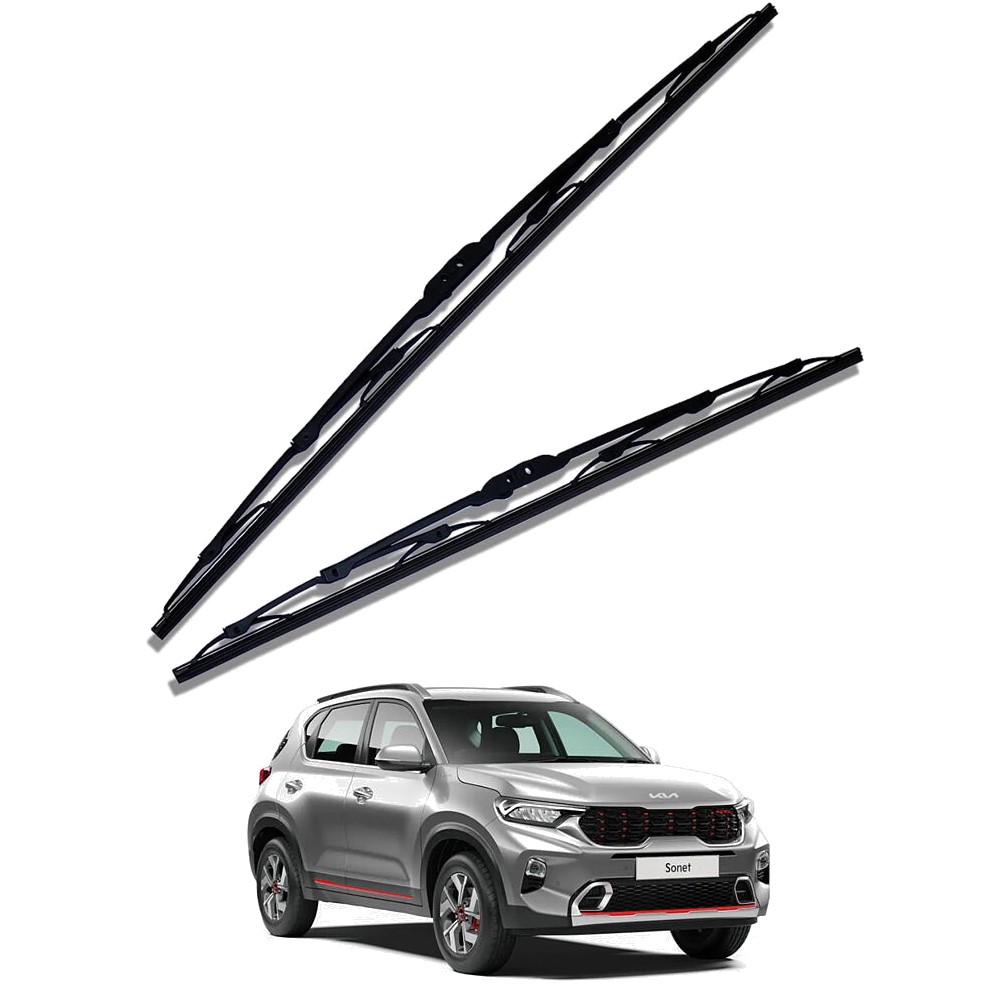 Front Windscreen Replacement Wiper Blades (24'/16') Compatible With Kia Sonet 2020 