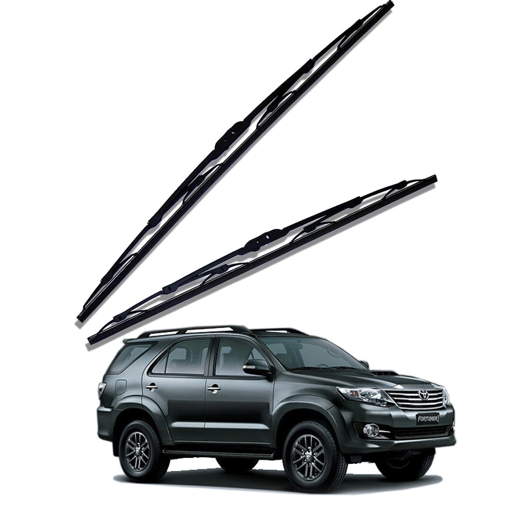 Front Windscreen Replacement Wiper Blades (21'/19') Compatible With TOYOTA FORTUNER 2012-2016