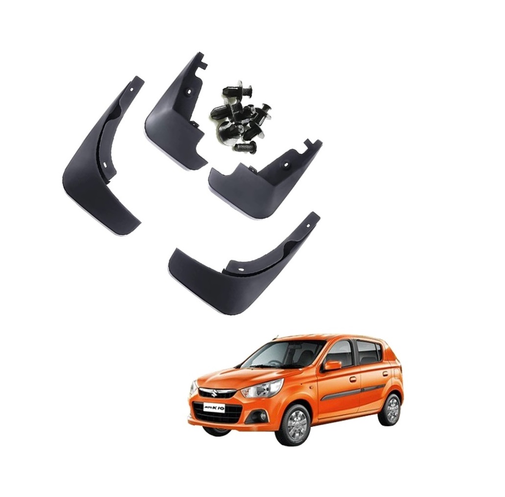 Car Mud Flap/Guard Compatible With Maruti Alto K10 (2014-2021)