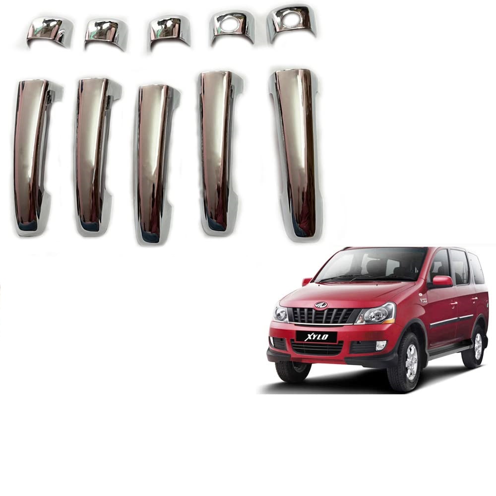 Door Handle Chrome Cover Compatible With Mahindra Xylo