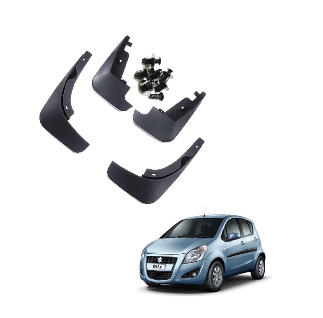 Car Mud Flap/Guard Compatible With Maruti  Ritz