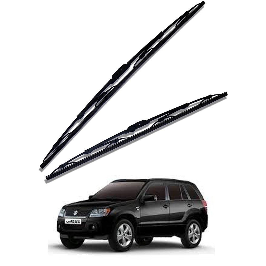 Front Windscreen Replacement Wiper Blades (19'/19') Compatible With Maruti Grand Vitara 2007-2015