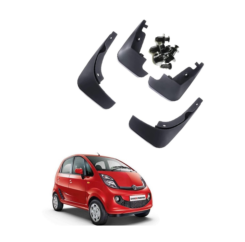 Car Mud Flap/Guard Compatible With Tata Nano Gen X