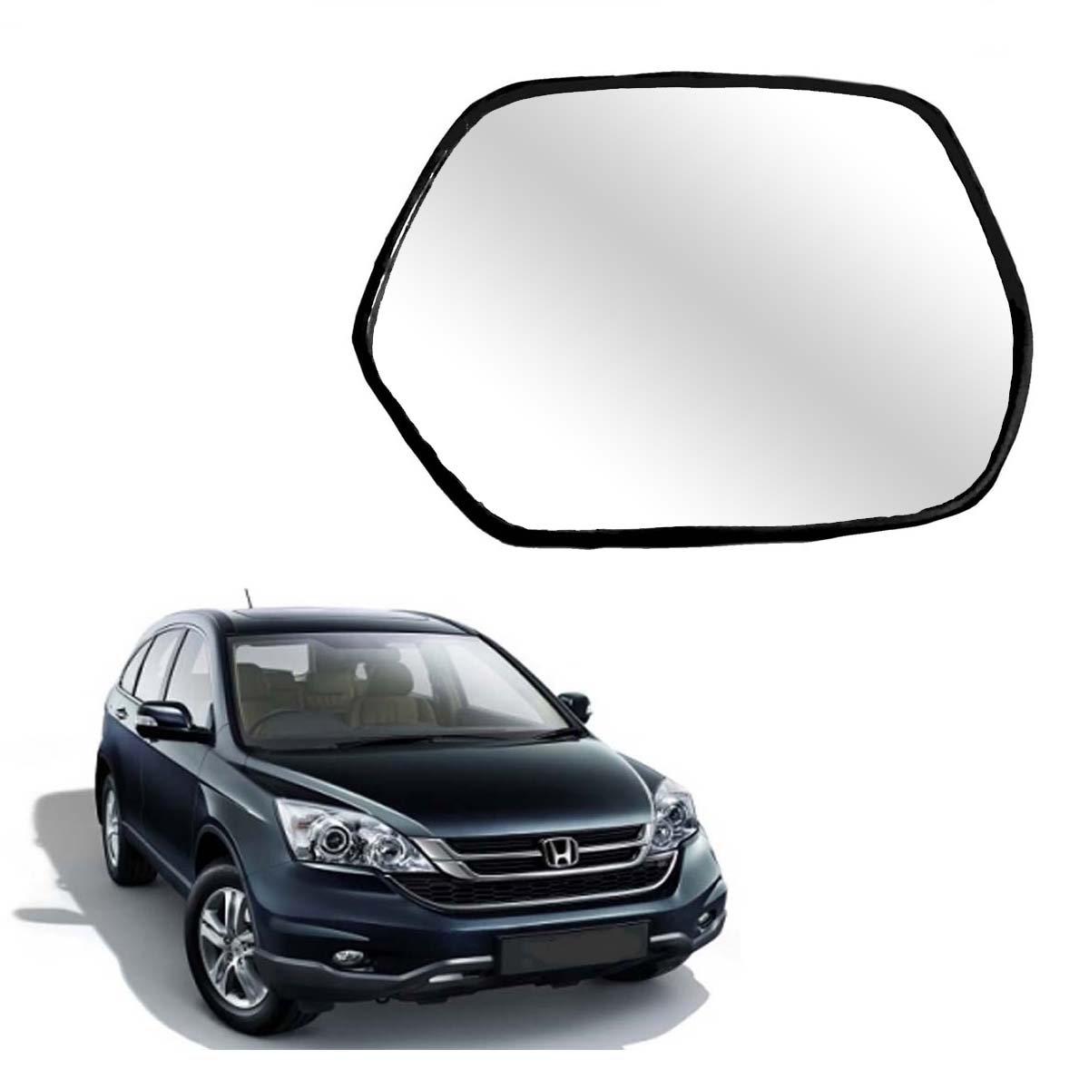 Car Right Side View Mirror Glass For Honda CR-V 2007 To 2012 Model