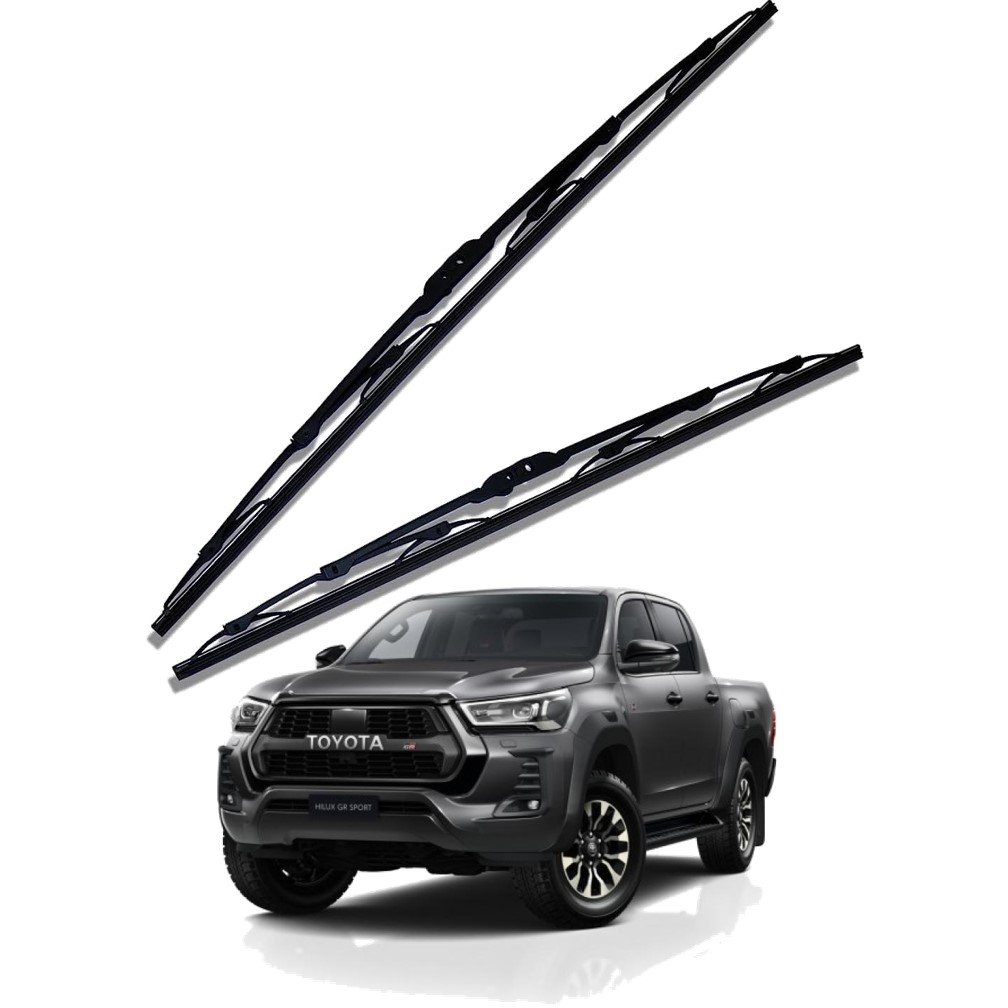 Front Windscreen Replacement Wiper Blades (21'/19') Compatible With TOYOTA HILUX 2022