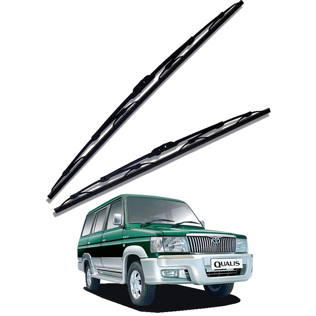 Front Windscreen Replacement Wiper Blades (16'/16') Compatible With TOYOTA QUALIS