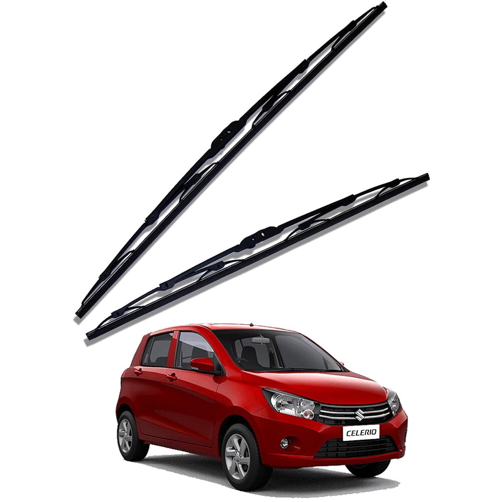 Front Windscreen Replacement Wiper Blades (21'/14 ') Compatible With Maruti Celerio 2013-2017