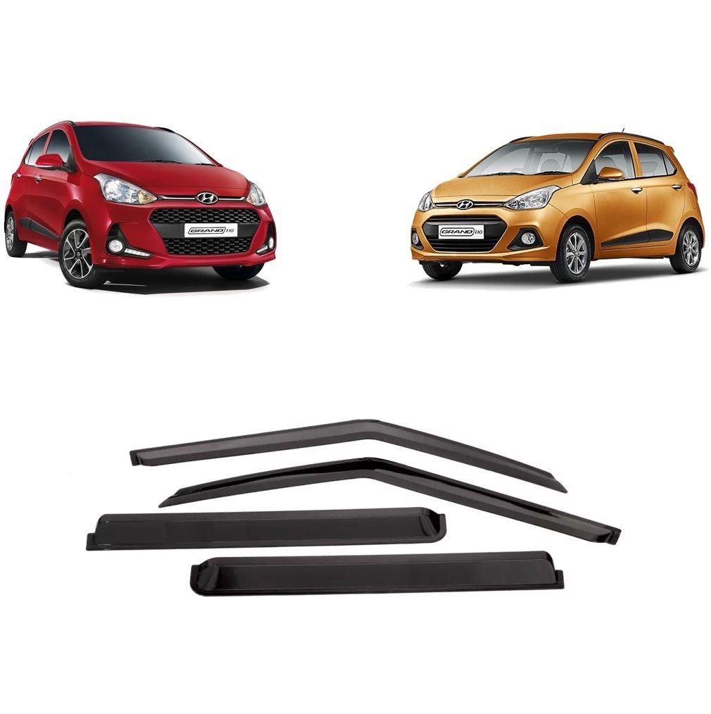 Car Window Rain Door Visor Compatible With Hyundai Grand i10